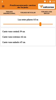 Calconsa android App screenshot 7